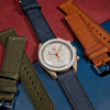 Emery Signature Pueblo Leather Strap in Navy (18mm) - Nomad Watch Works SG