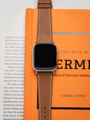 Custom Watch Strap for Apple Watch - Hermès Style - Nomad Watch Works SG