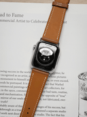 Custom Watch Strap for Apple Watch - Hermès Style - Nomad Watch Works SG