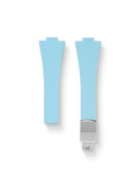 CTS Waffle FKM Rubber Strap in Baby Blue for Tissot PRX - Nomad Watch Works SG