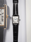 MTO Crocodile Leather Strap in Black (Semi-Glossy) - Nomad Watch Works SG