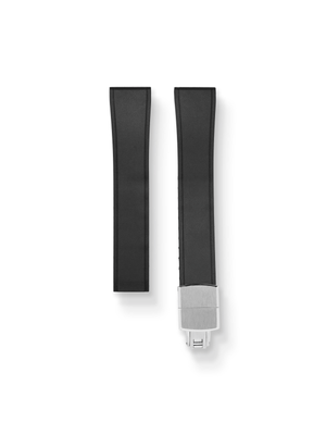 CTS Sports FKM Rubber Strap in Black for Apple Watch - Nomad Watch Works SG