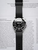 Classic FKM Rubber Strap in Black - Nomad Watch Works SG