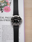 CTS Sports FKM Rubber Strap in Black - Nomad Watch Works SG