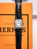 MTO Ostrich Leather Strap in Black - Nomad Watch Works SG