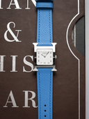 Dress Epsom Leather Strap in Baby Blue - Nomad Watch Works SG