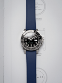 CTS Sports FKM Rubber Strap in Navy - Nomad Watch Works SG