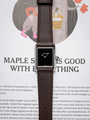 Slim Horween Chromexcel Leather Strap in Brown - Nomad Watch Works SG