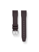 Pilot FKM Rubber Strap in Brown - Nomad Watch Works SG