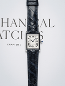 MTO Ostrich Leather Strap in Navy for Cartier Tank - Nomad Watch Works SG