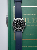 Flex FKM Rubber Strap in Navy - Nomad Watch Works SG