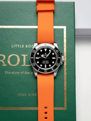 Classic FKM Rubber Strap in Orange - Nomad Watch Works SG