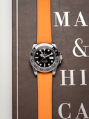 CTS Sports FKM Rubber Strap in Orange - Nomad Watch Works SG