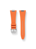 Waffle FKM Rubber Strap in Orange for Tissot PRX - Nomad Watch Works SG
