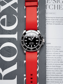 Classic FKM Rubber Strap in Red - Nomad Watch Works SG