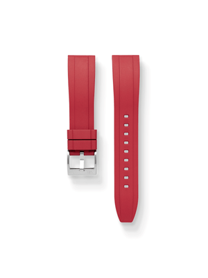 Flex FKM Rubber Strap in Red - Nomad Watch Works SG