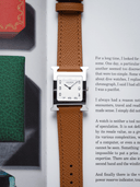 Dress Epsom Leather Strap in Tan - Nomad Watch Works SG