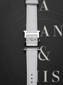 Dress Epsom Leather Strap in White - Nomad Watch Works SG