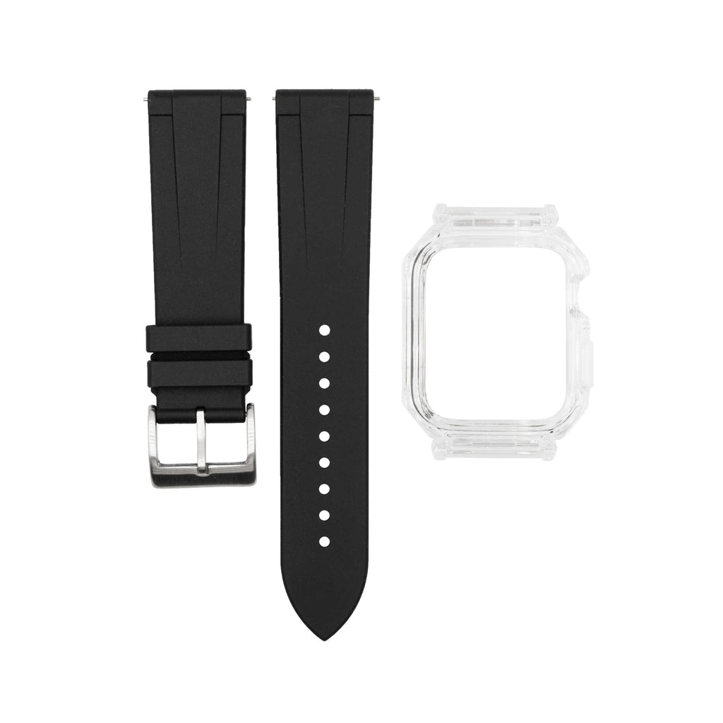 Apple Watch Rubber Mod Kit in Black Nomad Watch Works SG