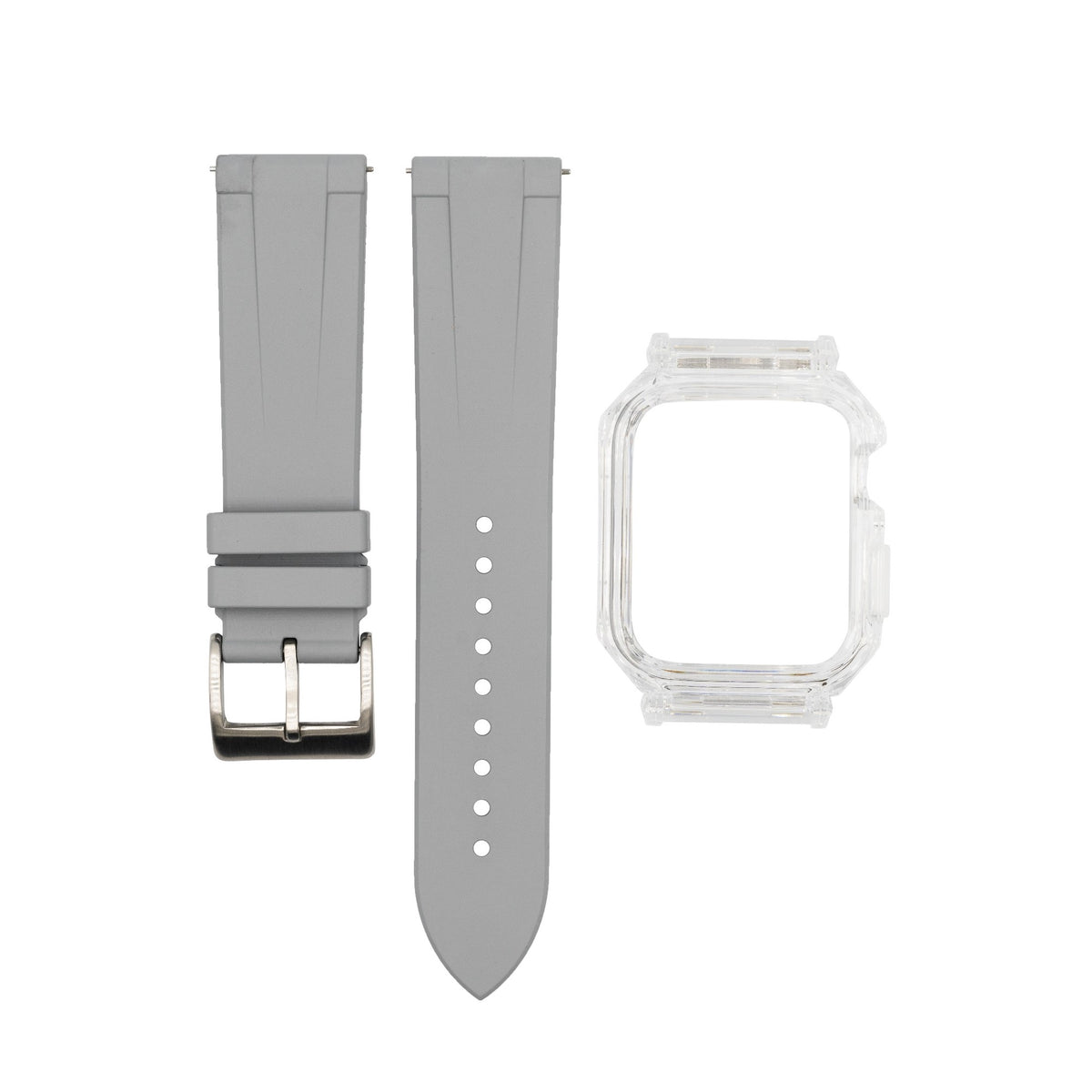 Apple Watch Rubber Mod Kit in Grey - Nomad Watch Works SG