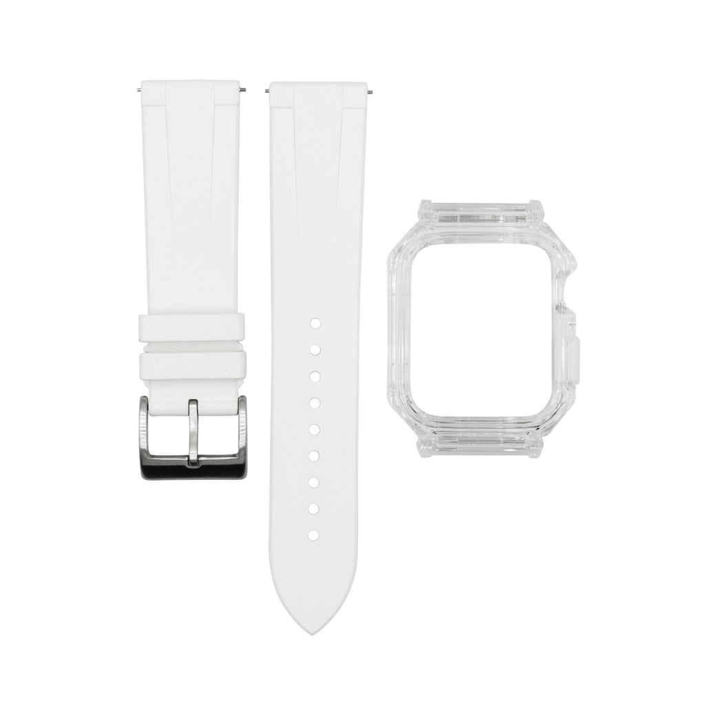 Apple Watch Rubber Mod Kit in White Nomad Watch Works SG