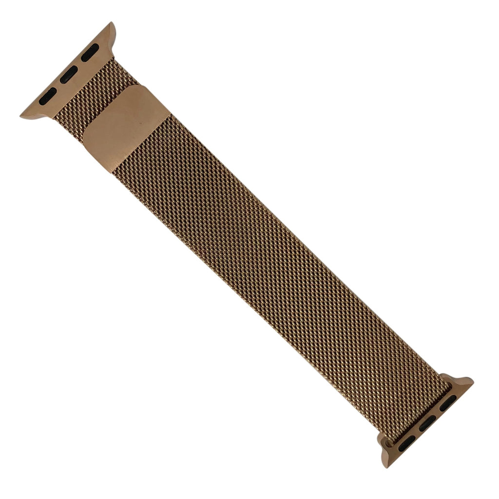 Milanese Mesh Strap in Rose Gold (Apple Watch) Nomad Watch Works SG