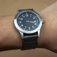 Quick Release Canvas Watch Strap in Grey (20mm) - Nomad watch Works