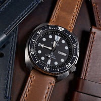 N2W Ammo Horween Leather Strap in Chromexcel® Tan (20mm) - Nomad Watch Works SG