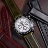 N2W Classic Horween Leather Strap in Chromexcel® Olive (18mm) - Nomad Watch Works SG