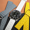 Tropic FKM Rubber Strap in White - Nomad Watch Works SG