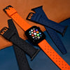 Tropic FKM Rubber Strap in Orange (Apple Watch) - Nomad Watch Works SG