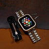 Jubilee Metal Strap in Silver and Yellow Gold (Apple Watch) - Nomad Watch Works SG