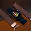 Milanese Mesh Strap in Blue (Apple Watch) - Nomad Watch Works SG