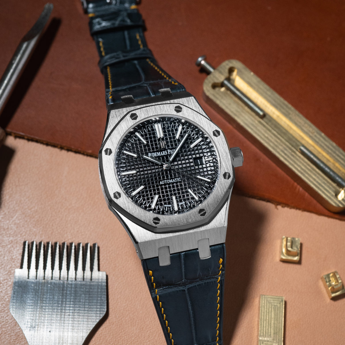 Custom Watch Strap for Audemars Piguet Watch - Nomad Watch Works SG