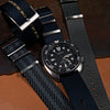 Lux Single Pass Strap in Navy - Nomad Watch Works SG