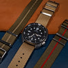 Lux Single Pass Strap in Khaki - Nomad Watch Works SG