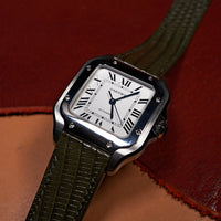 Custom Watch Strap for Cartier Santos De Cartier/ Santos 100 - Nomad Watch Works SG