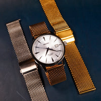 Premium Milanese Mesh Watch Strap in Rose Gold (20mm) - Nomad Watch Works SG