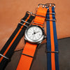 Premium Nato Strap in Orange - Nomad Watch Works SG