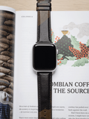 Classic LPA Camo Leather Strap in Army Camo for Apple Watch