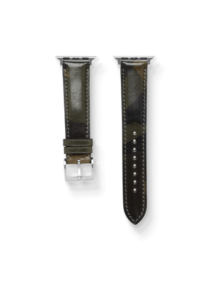Classic LPA Camo Leather Strap in Army Camo for Apple Watch