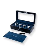 Monad Legacy Black Watch Box in Navy (4 Slots)