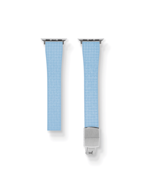 TrimFIT Mosaic FKM Rubber Strap in Baby Blue for Apple Watch