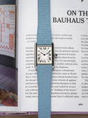 TrimFIT Mosaic FKM Rubber Strap in Baby Blue for Cartier Tank