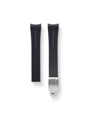TrimFIT Sports FKM Rubber Strap in Black/Blue for Rolex GMT-Master II (PREORDER)