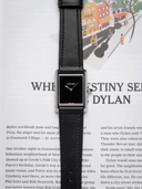 Slim Horween Chromexcel Leather Strap in Black