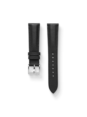 MTO Epsom Leather Strap in Black for Jaeger-LeCoultre Reverso