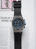 Sports FKM Rubber Strap in Black for AP Royal Oak Offshore