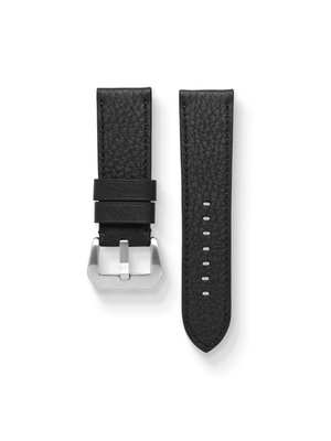 MTO Togo Leather Strap in Black for Panerai
