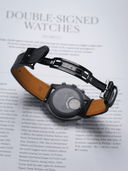 Spring Deployant Clasp in Black - Nomad Watch Works SG
